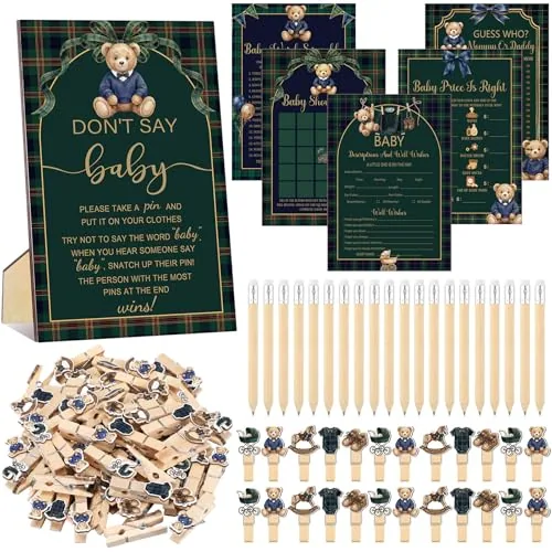 Baby Shower Games, pack of 321