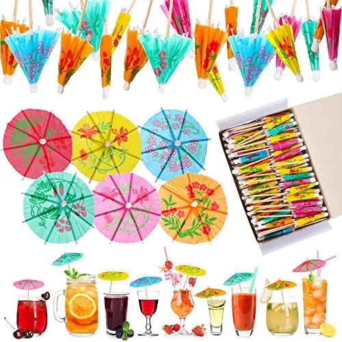 Cocktail Umbrella Picks, 4 in, pack of 1000