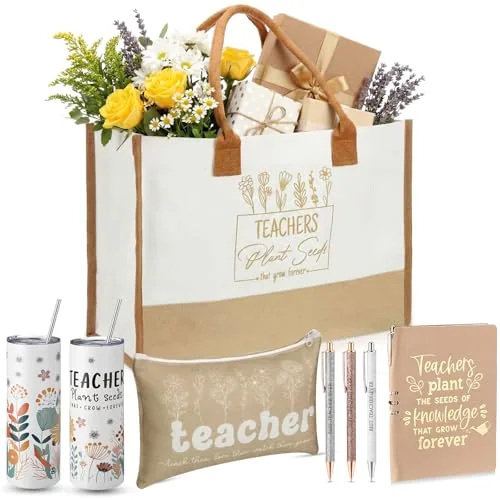 Teacher Appreciation, pack of 7, brown