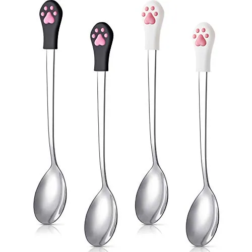 Dog Cat Food Spoon, pack of 4