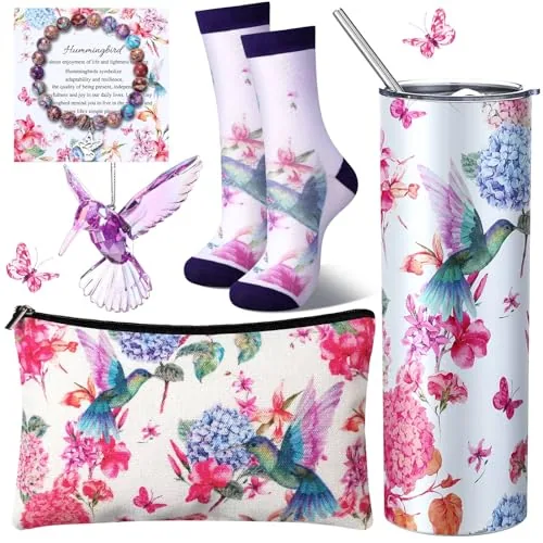 Hummingbird Mom Xmas Birthday, pack of 5