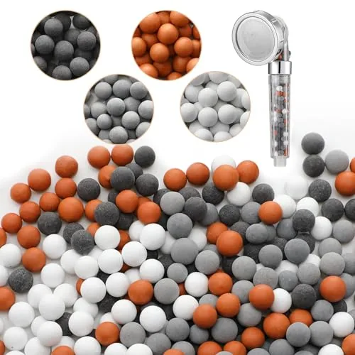Shower Head Bead Refills, orange