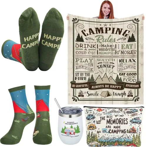Camping Xmas Outdoor, pack of 4