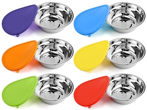 Pet Bowl Lid, pack of 12, red