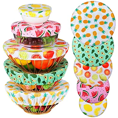 Reusable Bowl Covers, pack of 10, bright