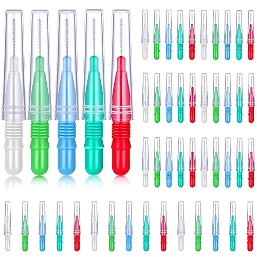 Interdental Brushes Braces, red