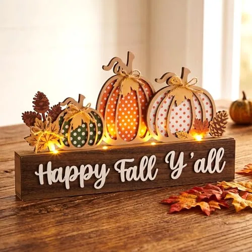 Fall Pumpkin Led Lights Orange, orange