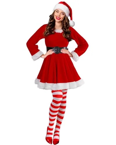 Mrs Santa Claus Costume Christmas