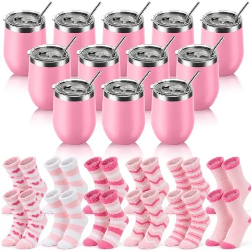 Pink Include Stainless Steel Wine, pack of 36, pink