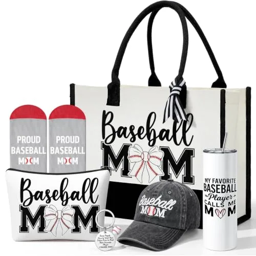 Baseball Mom Sport Day Outfits, pack of 6