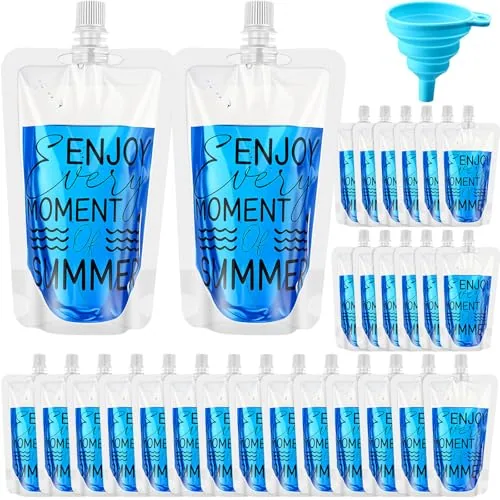 Enjoy Summer Drink Pouches, 8 oz, pack of 300