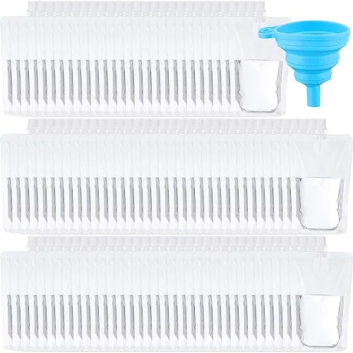 Plastic Liquid Pouch Reusable Juice, 12 oz, pack of 300