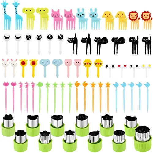 Vegetable Cutter Shape Includes Stainless, pack of 78