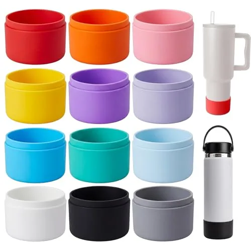 Silicone Bottle Boots Water Tumbler, 3.1in, pack of 24