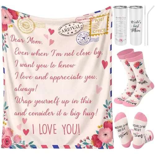 Mom From Daughter Son Husband, 60 in, pack of 3