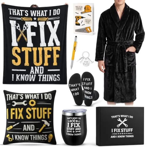 Fix Stuff Know Things Dad, pack of 9