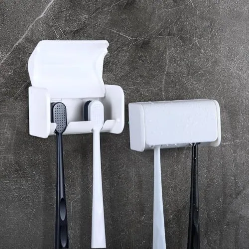 Toothbrush Holder Wall Mounted Cover, pack of 2