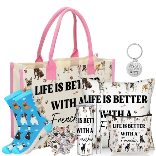 Frenchie Dog Mom Christmas Birthday, pack of 56