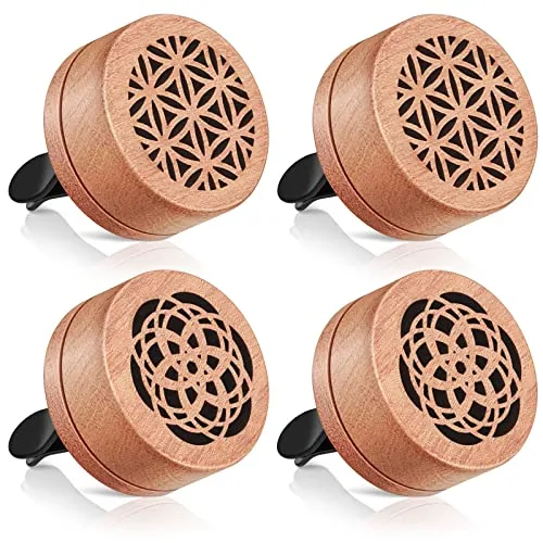 Essential Oil Aromatherapy Wood Diffuser, pack of 4