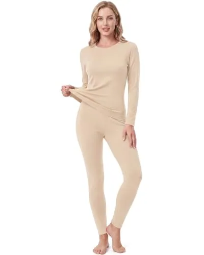 Thermal Underwear Cold Weather Long, beige