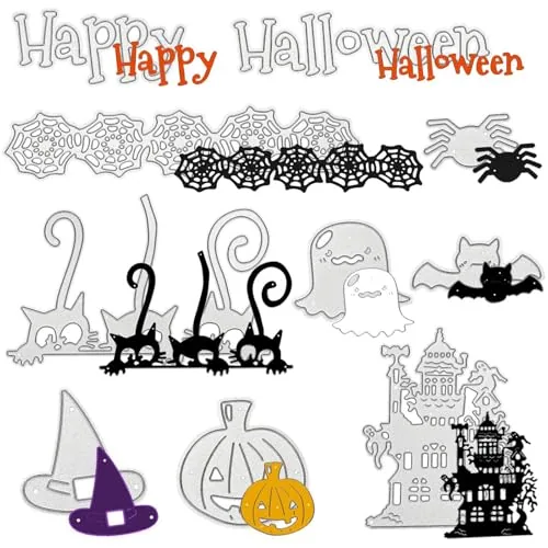 Cs Halloween Cutting Dies Stencils