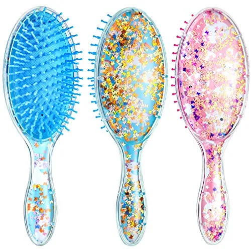 Hair Brush Confetti Glitter, pack of 2