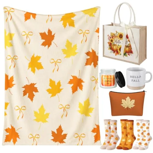 Fall Thanksgiving Autumn Basket Stuffers, pack of 8