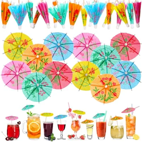 Cocktail Umbrella Picks, 4 in, pack of 500