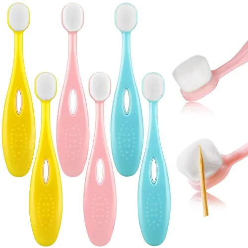 Nano Toothbrush Soft Bristles, pack of 6