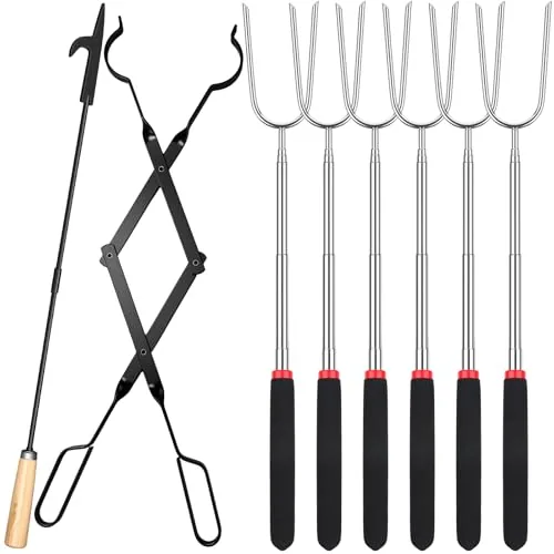 Campfire Fire Pit Tool Smores, 35 in, pack of 8