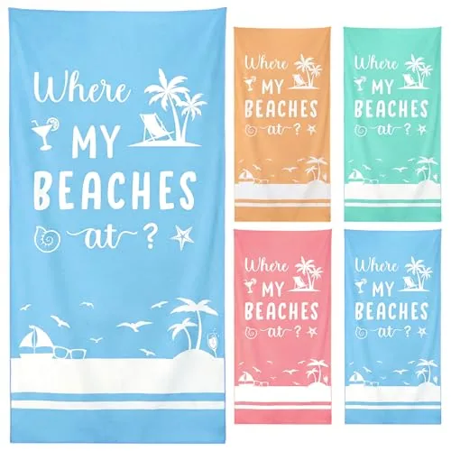 Where My Beaches At Trip, pack of 4