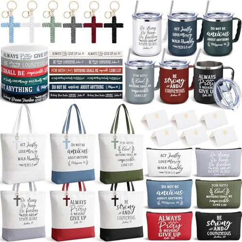 Christian Faith Inspirational Religious Includes, pack of 36