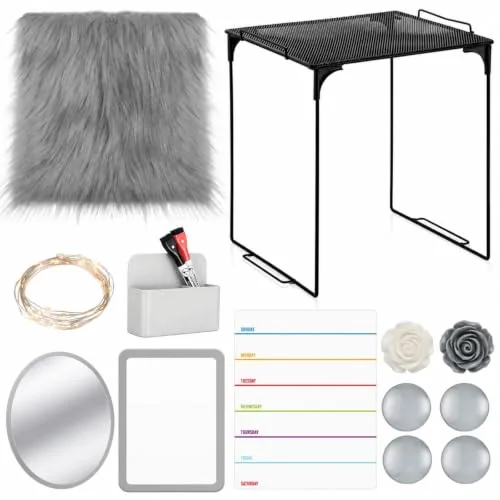 Locker School, pack of 11, grey