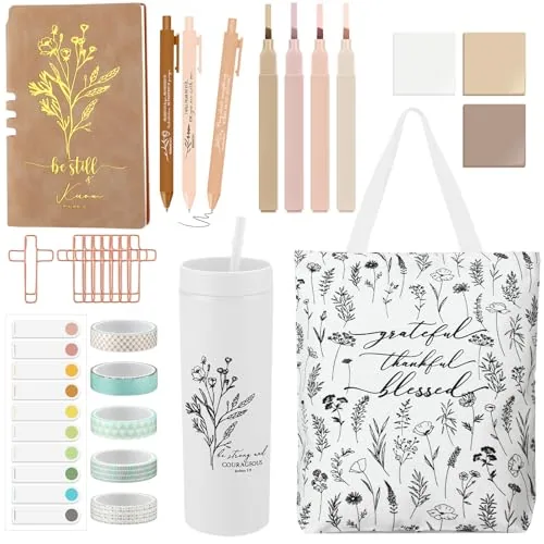 Bible Study Journaling Kit, pack of 29, white