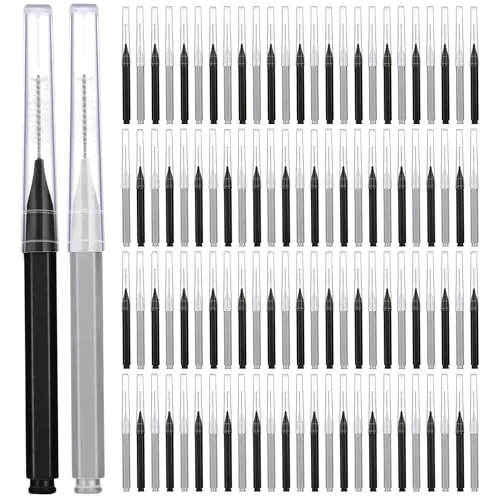 Braces Dental Brushes, pack of 100, black