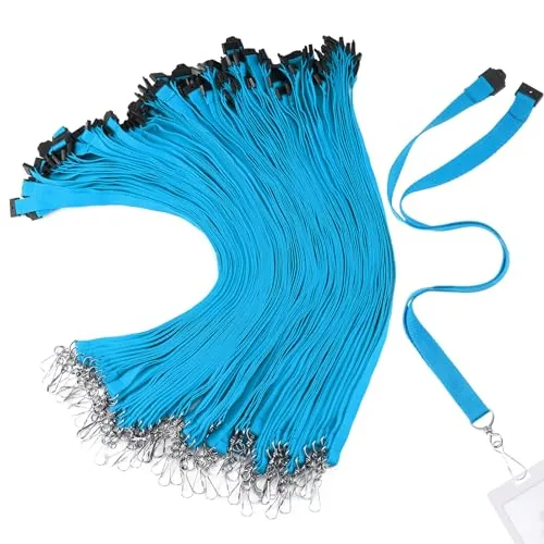 Breakaway Lanyards Hook, pack of 60, blue