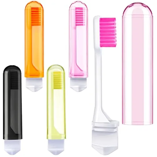 Travel Toothbrush Mini Foldable Case, pack of 4