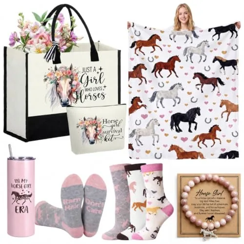 Horse Christmas Lover, pack of 9