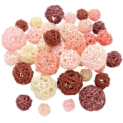 Wicker Ball Orbs