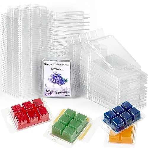 Wax Melt Molds Cavity Plastic, pack of 200