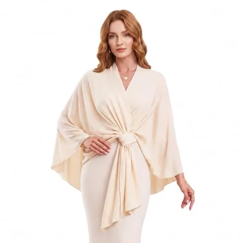 Shawl Wrap Elegant Open Front
