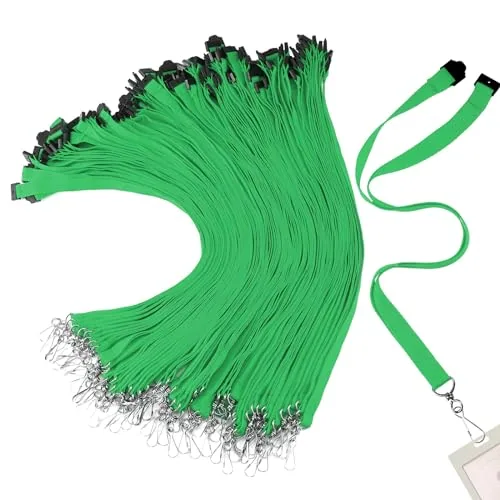 Breakaway Lanyards Hook, pack of 120, green
