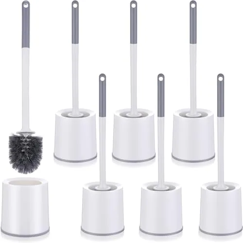 Toilet Brush Holder Bathroom, 18.12 in, pack of 6