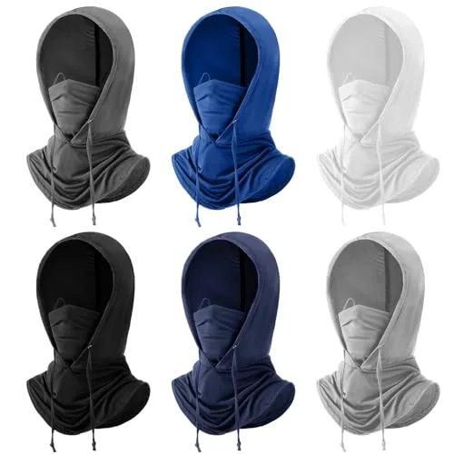 Summer Balaclava Uv Face Mask, pack of 6