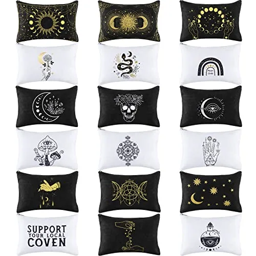 Moon Witch Zipper Pouch Bag, pack of 18