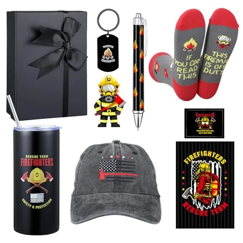 Firefighter Dad Husband Son Fathers, 16 oz, pack of 9