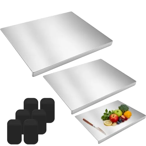 Stainless Steel Cutting Boards Kitchen, pack of 3