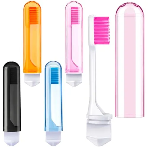 Travel Toothbrush Mini Foldable Case, pack of 4