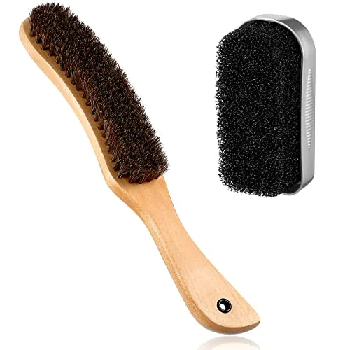 Horsehair Felt Hat Brush Kit, pack of 2
