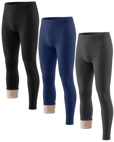 Thermal Underwear Bottom, pack of 3